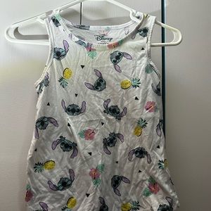 Disneys girls Stitch tank top. Size 10/12.